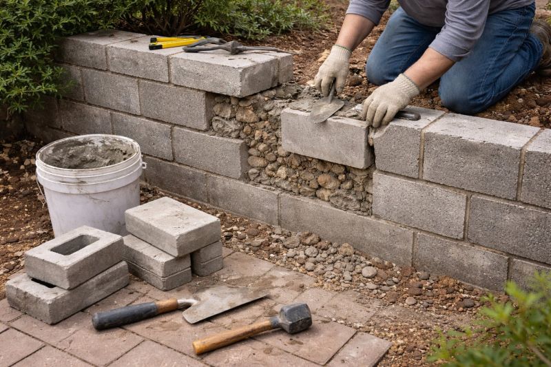 Block Wall Repair in Crystal River, FL