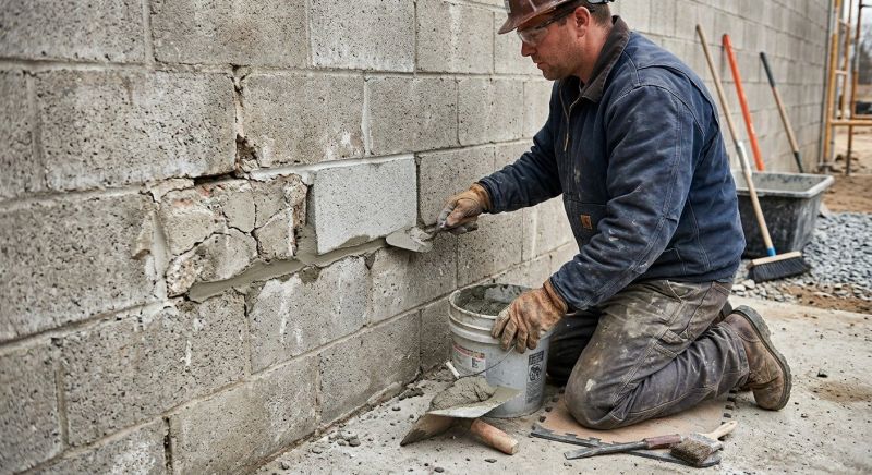 Block Wall Repair in Lecanto, FL