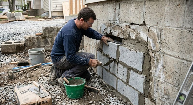 Block Wall Repair in Lecanto, FL