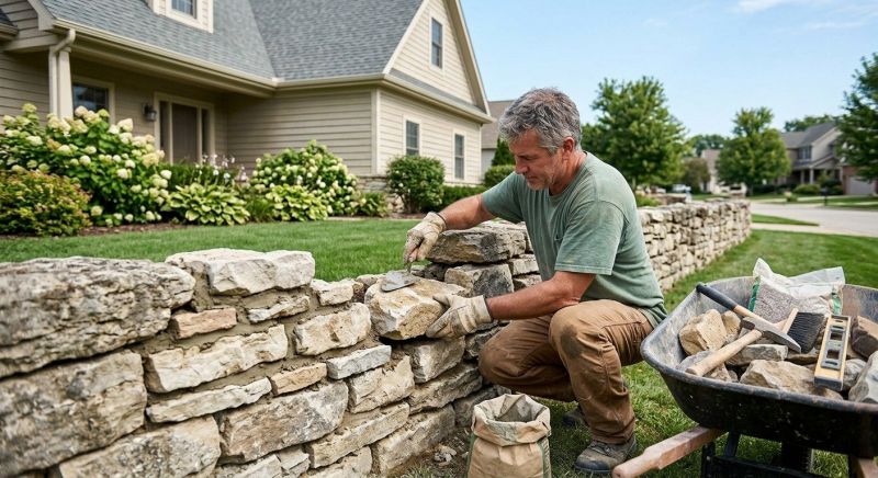 Brick Fence Repair in Citrus County, FL