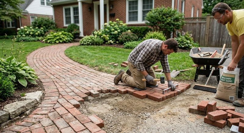 Brick Flatwork Repair in Inverness, FL