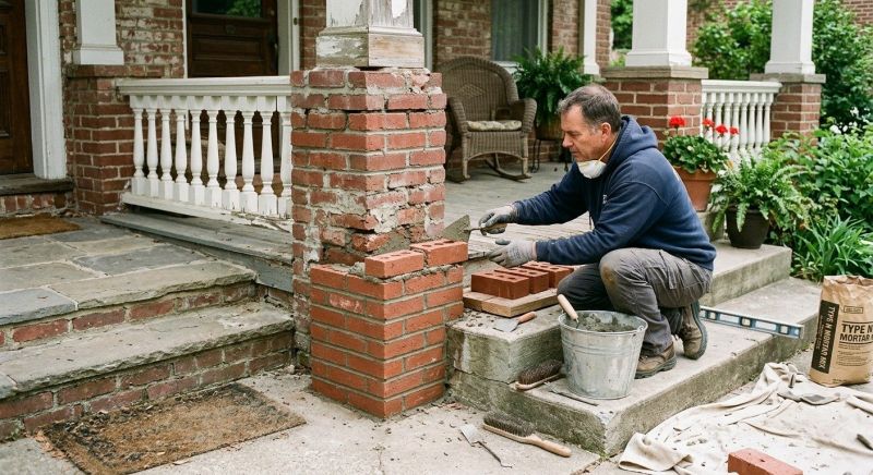 Brick Stairs Repair in Floral City, FL