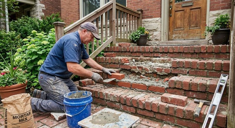 Brick Steps Repair in Citrus County, FL