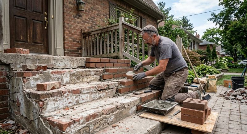Brick Steps Repair in Citrus County, FL