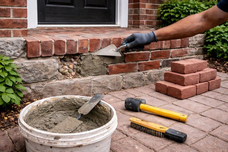 Brick Stoop Repair in Citrus County, FL