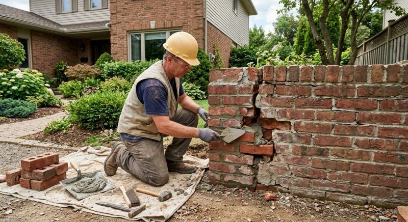Brick Wall Repair in Lecanto, FL