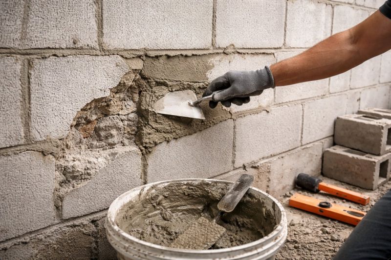 Cinder Block Wall Repair in Homosassa, FL