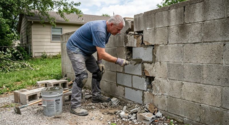 Concrete Block Repair in Inverness, FL