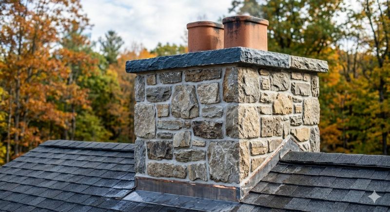 Stone Chimney Installation in Beverly Hills, FL
