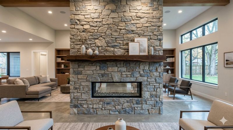 Stone Chimney Installation in Morriston, FL